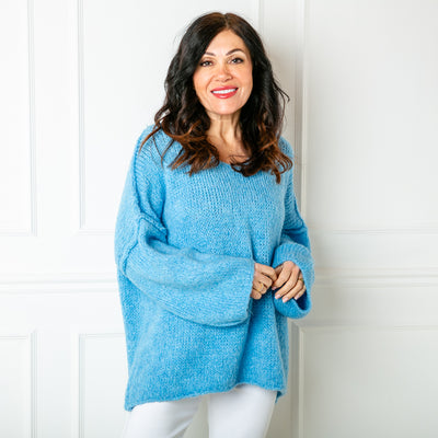 Oversized Mohair Blend Jumper